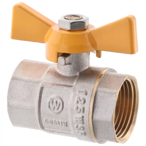 Кран шаровой СК 3/4" ГГМ YELLOW art. 602 (WP2918)