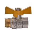 Кран кульовий Waterpro WP607-15FMW-Y - 1/2