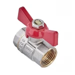 Кран шаровый Waterpro WP602-15FFW - 1/2" ГГБ (стальная бабочка) (WP3290)