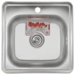 Мийка кухонна Zerix Z4848-06-160D (decor) (ZM0558)