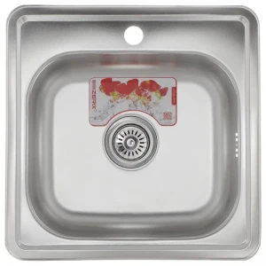 Мойка кухонная Zerix Z4848-06-160D (decor) (ZM0558)
