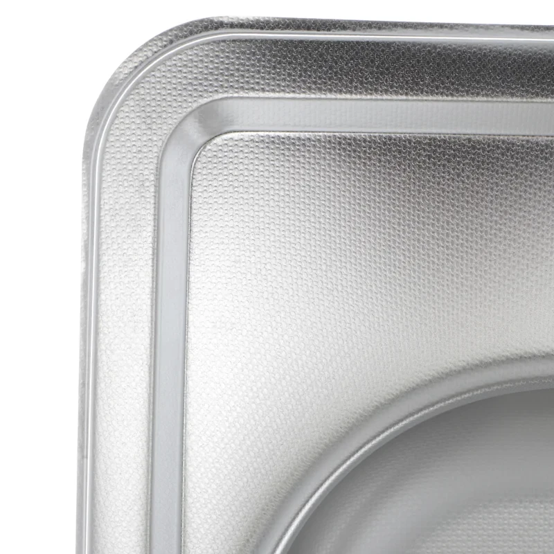 Мойка кухонная Zerix Z4848-06-160D (decor) (ZM0558)