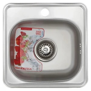 Мойка Zerix Z3838-06-160E (Satin) (ZM0600)