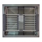 Мойка Zerix ZH4843B-215 (3.0/1.0) PVD-Black с сушилкой для посуды (ZM5555)