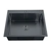 Мойка Zerix ZH5045B-215 (3.0/1.0) PVD-Black с диспенсером и сушилкой для посуды (ZM5557)