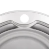 Мойка кухонная Zerix Z510-06-180MD (micro decor) (ZS0560)