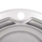 Мойка кухонная Zerix Z510-08-180MD (micro decor) (ZS0561)