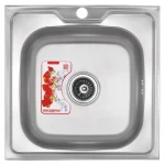 Мийка кухонна Zerix Z5050-08-180MD (micro decor) (ZS0583)