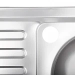Мийка кухонна Zerix Z8050R-04-160E (Satin) (ZS0597)
