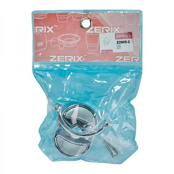 Крючок двойной Zerix Z2905-2 (ZX0278)