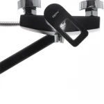 Смеситель для ванны Zerix Z2230-6 черный (ZX0354)