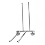 Тримач для рушників поворотний Zerix Z1614 (чотири планки) (ZX0519)