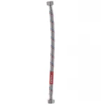 Гнучкий шланг для підключення води гайка 1/2'' - гайка 1/2'' (30 см) Zerix (ZX1549)