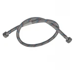 Гнучкий шланг для підключення води гайка 1/2'' - гайка 1/2'' (30 см) Zerix (ZX1549)