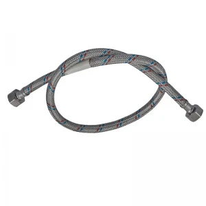 Гнучкий шланг для підключення води гайка 1/2'' - гайка 1/2'' (30 см) Zerix (ZX1549) Гнучкий шланг для підключення води гайка 1/2'' - гайка 1/2'' (30 см) Zerix (ZX1549)