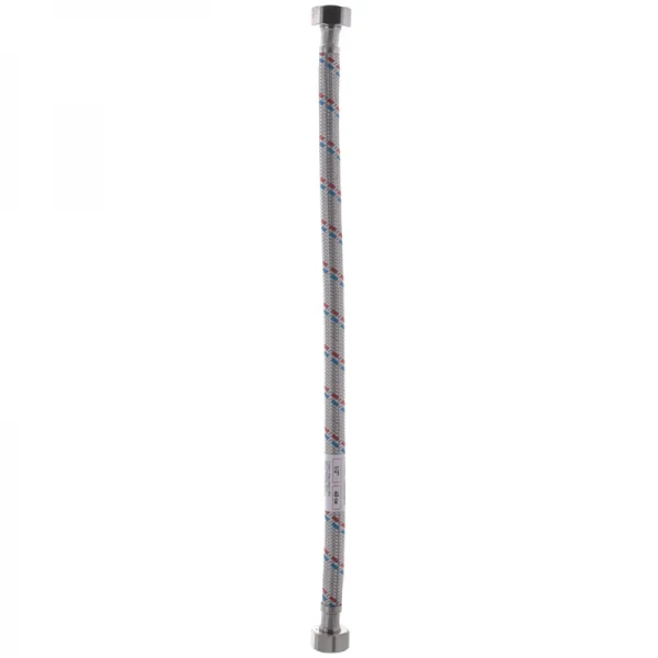 Гнучкий шланг для підключення води гайка 1/2'' - гайка 1/2'' (40 см) Zerix (ZX1550)