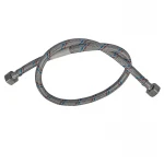 Гнучкий шланг для підключення води гайка 1/2'' - гайка 1/2'' (60 см) Zerix (ZX1552)