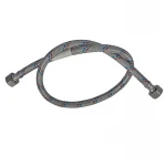 Гнучкий шланг для підключення води гайка 1/2'' - гайка 1/2'' (100 см) Zerix (ZX1554)