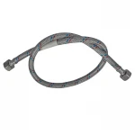 Гнучкий шланг для підключення води гайка 1/2'' - гайка 1/2'' (150 см) Zerix (ZX1556)