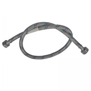 Гнучкий шланг для підключення води гайка 1/2'' - гайка 1/2'' (150 см) Zerix (ZX1556)