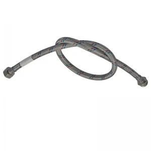 Гибкий шланг для подключения воды гайка 1/2'' - Штуцер 1/2'' (30 см) Zerix (ZX1560) Гибкий шланг для подключения воды гайка 1/2'' - Штуцер 1/2'' (30 см) Zerix (ZX1560)