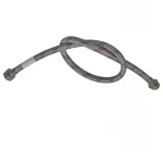 Гнучкий шланг для підключення води гайка 1/2'' - Штуцер 1/2'' (80 см) Zerix (ZX1564)