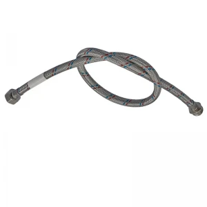 Гнучкий шланг для підключення води гайка 1/2'' - Штуцер 1/2'' (100 см) Zerix (ZX1565) Гнучкий шланг для підключення води гайка 1/2'' - Штуцер 1/2'' (100 см) Zerix (ZX1565)