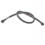 Гнучкий шланг для підключення води гайка 1/2'' - Штуцер 1/2'' (180 см) Zerix (ZX1568)