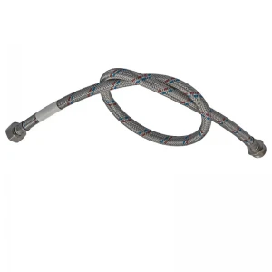 Гнучкий шланг для підключення води гайка 1/2'' - Штуцер 1/2'' (200 см) Zerix (ZX1569) Гнучкий шланг для підключення води гайка 1/2'' - Штуцер 1/2'' (200 см) Zerix (ZX1569)