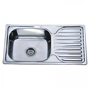 Мийка кухонна Zerix Z7642-08-180E (Satin) (ZX1602)