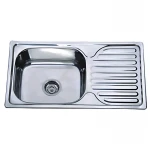 Мийка кухонна Zerix Z7642-08-180E (Satin) (ZX1602)