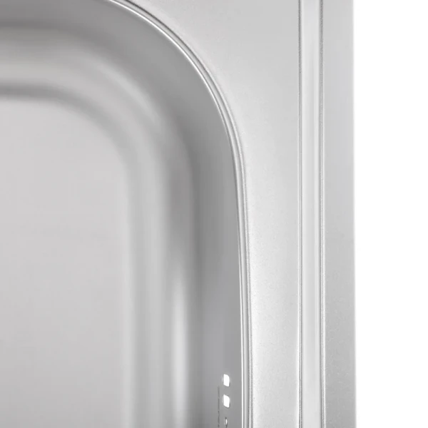Кухонная мойка накладная ZerixZ5050-04-160E (Satin) (ZX1608)