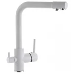 Змішувач для кухні Zerix LR4055W-3 з виходом для питної води (ZX2643)