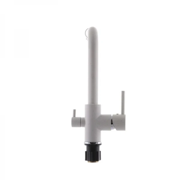 Змішувач для кухні Zerix LR4055W-3 з виходом для питної води (ZX2643)