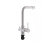 Змішувач для кухні Zerix LR4055W-3 з виходом для питної води (ZX2643)