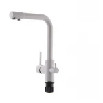 Змішувач для кухні Zerix LR4055W-3 з виходом для питної води (ZX2643)