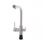 Змішувач для кухні Zerix LR4055W-3 з виходом для питної води (ZX2643)