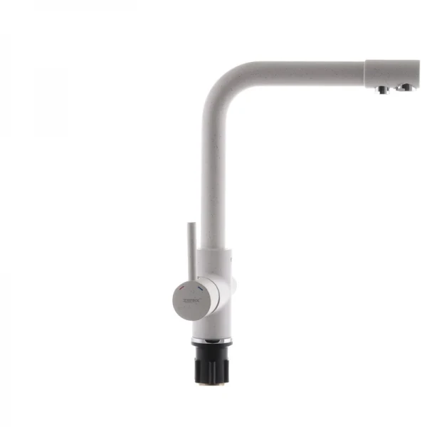 Змішувач для кухні Zerix LR4055W-3 з виходом для питної води (ZX2643)