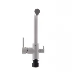 Змішувач для кухні Zerix LR4055W-3 з виходом для питної води (ZX2643)