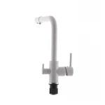 Змішувач для кухні Zerix LR4055W-3 з виходом для питної води (ZX2643)