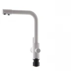 Змішувач для кухні Zerix LR4055W-3 з виходом для питної води (ZX2643)