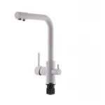 Змішувач для кухні Zerix LR4055W-3 з виходом для питної води (ZX2643)