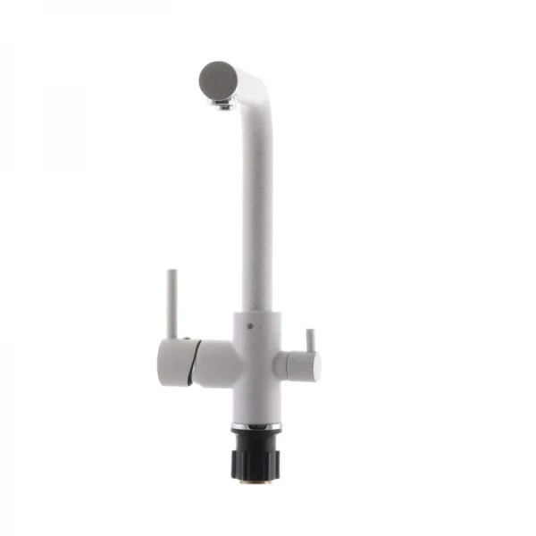 Змішувач для кухні Zerix LR4055W-3 з виходом для питної води (ZX2643)