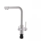 Змішувач для кухні Zerix LR4055W-3 з виходом для питної води (ZX2643)