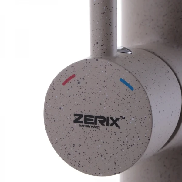 Смеситель для кухни Zerix LR4055K-3 латунный под гранит с выходом для питьевой воды (ZX2644)