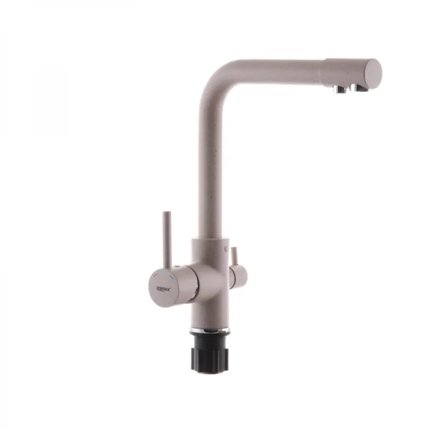 Змішувач для кухні Zerix LR4055K-3 з виходом для питної води (ZX2644)