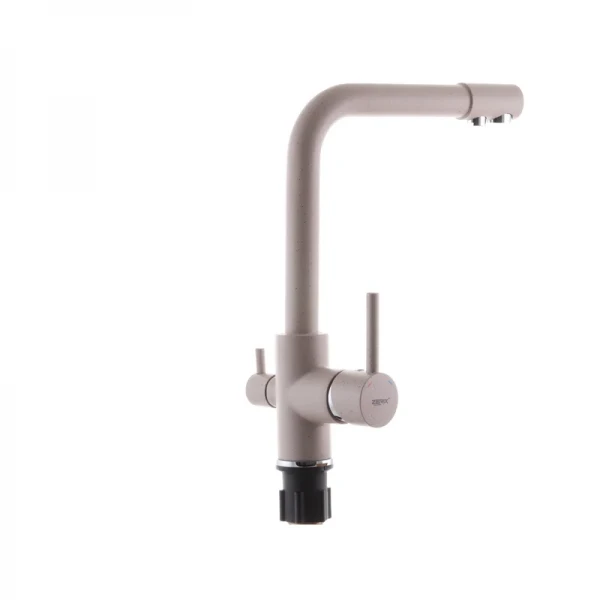 Змішувач для кухні Zerix LR4055K-3 з виходом для питної води (ZX2644)