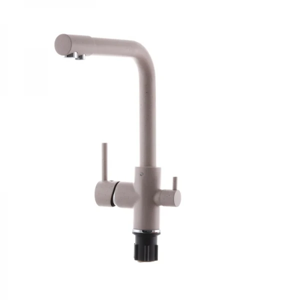 Змішувач для кухні Zerix LR4055K-3 з виходом для питної води (ZX2644)