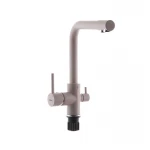 Змішувач для кухні Zerix LR4055K-3 з виходом для питної води (ZX2644)