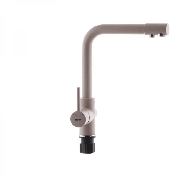 Змішувач для кухні Zerix LR4055K-3 з виходом для питної води (ZX2644)